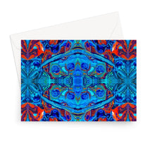 Load image into Gallery viewer, kaleidoscope v1 Greeting Card
