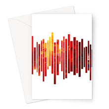 Load image into Gallery viewer, Horizontal Noise Greeting Card
