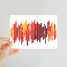 Load image into Gallery viewer, Horizontal Noise Classic Postcard
