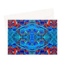 Load image into Gallery viewer, kaleidoscope v1 Greeting Card
