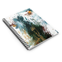 Load image into Gallery viewer, Dark Splatter Spiral Notebook - Lined
