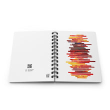 Load image into Gallery viewer, Vertical Noise Notebook - Spiral Bound
