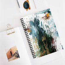 Load image into Gallery viewer, Dark Splatter Spiral Notebook - Lined
