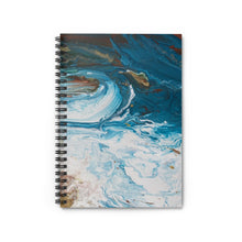 Load image into Gallery viewer, Swirling Waves Notebook - Lined
