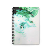 Load image into Gallery viewer, Teal Waters Spiral Notebook - Lined
