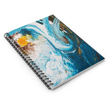 Load image into Gallery viewer, Swirling Waves Notebook - Lined
