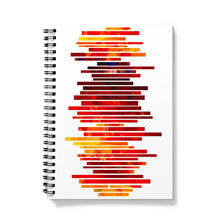 Load image into Gallery viewer, Horizontal Noise Notebook
