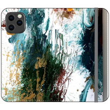 Load image into Gallery viewer, Dark Splatter Satin Wallet Case
