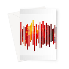 Load image into Gallery viewer, Horizontal Noise Greeting Card
