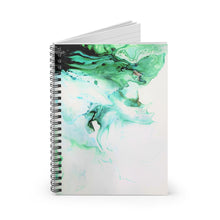 Load image into Gallery viewer, Teal Waters Spiral Notebook - Lined
