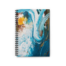 Load image into Gallery viewer, Swirling Waves Notebook - Lined
