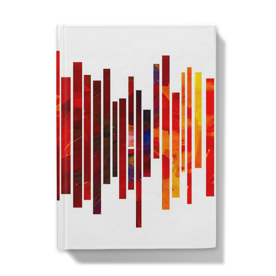 Horizontal Noise Hardback Journal