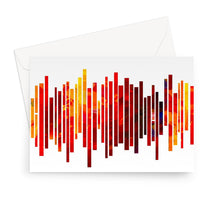Load image into Gallery viewer, Horizontal Noise Greeting Card
