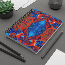 Load image into Gallery viewer, Kaleidoscopic Light Notebook - Spiral Bound
