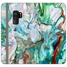 Load image into Gallery viewer, Swirling Satin Wallet Case
