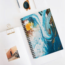 Load image into Gallery viewer, Swirling Waves Notebook - Lined
