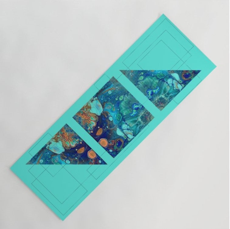 Ocean Geometrics Yoga Mat