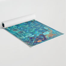 Load image into Gallery viewer, Ocean Fragments Yoga Mat
