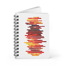 Load image into Gallery viewer, Vertical Noise Notebook - Spiral Bound
