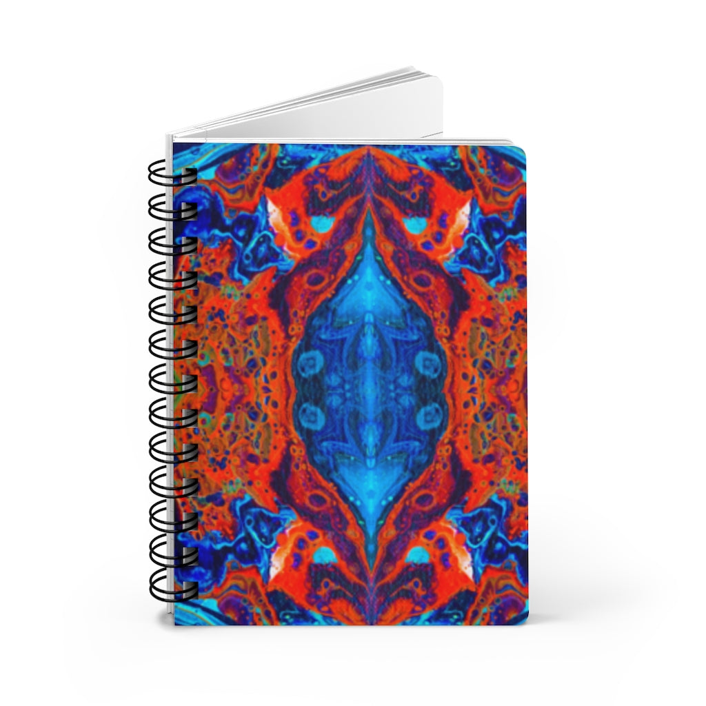 Kaleidoscopic Light Notebook - Spiral Bound