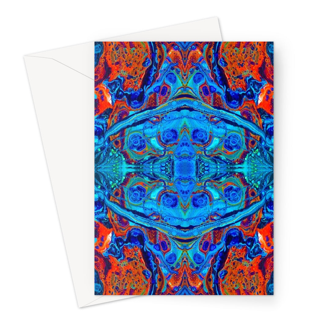 kaleidoscope v1 Greeting Card