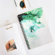 Load image into Gallery viewer, Teal Waters Spiral Notebook - Lined
