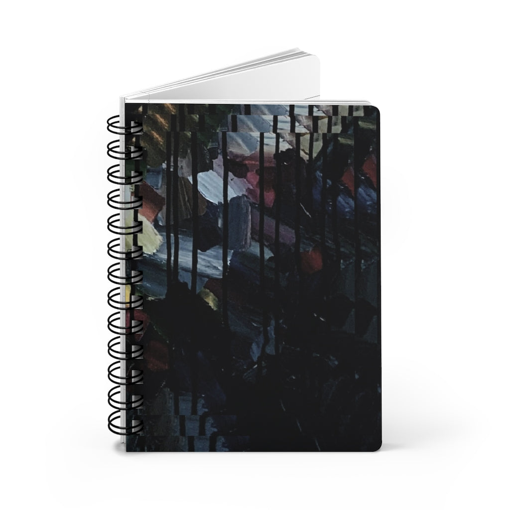 Dark Mirrors Notebook - Spiral Bound