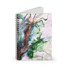 Load image into Gallery viewer, Forest in Spring Spiral Notebook - Lined
