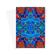Load image into Gallery viewer, kaleidoscope v1 Greeting Card
